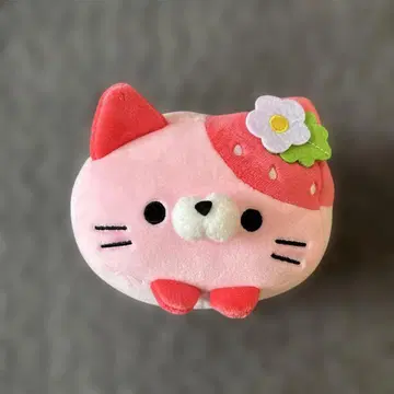 [ 새상품급 ] 몰캉몰캉! 데굴데굴 냥코 딸기냥 도치기 한정판
