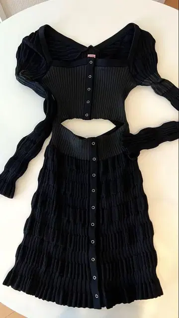 WOMENS [ FETICO ] STRIPE KNIT CARDIGAN