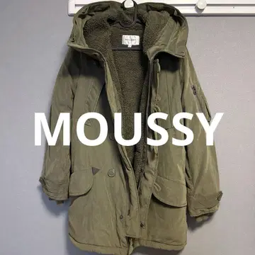 MOUSSY 플리스 라이닝 모즈 코트