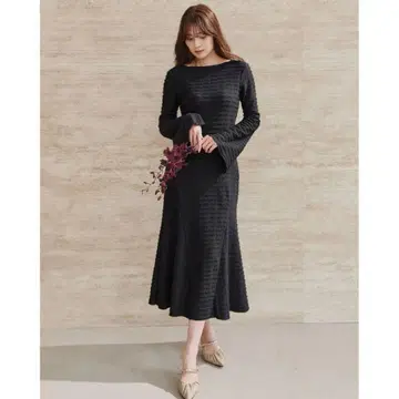 완판템 Mermaid Jacquard Dress her lip to