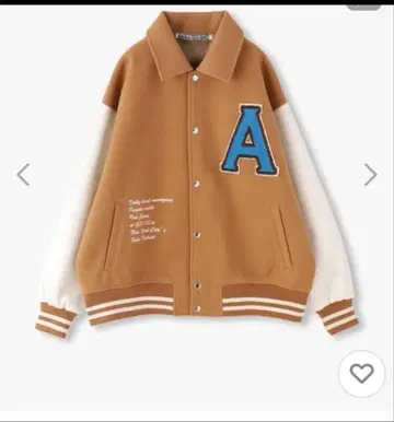 ANNA SUI NYC 브라운 바시티 자켓