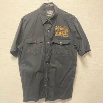 HARLEY-DAVIDSON 110주년 기념 워크 셔츠