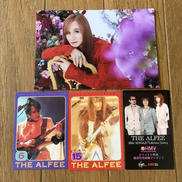 THE ALFEE 사진, 카드 3장 세트