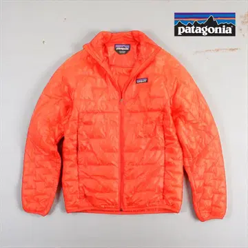 새상품급 Patagonia 마이크로퍼프 단종 컬러 S 오렌지