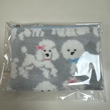 페이러 모후모후 완찬 티슈 파우치 실버 그레이