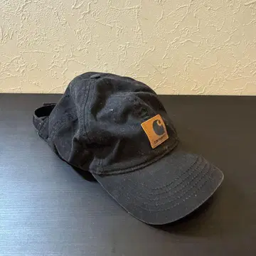 Carhartt 블랙 캡 조정 가능 블랙