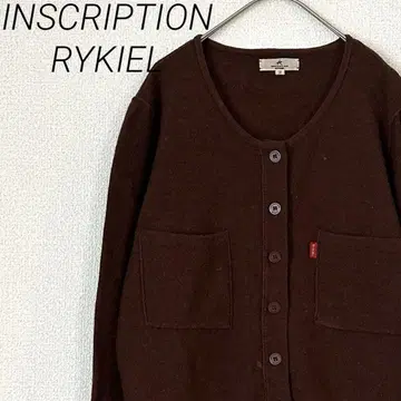 INSCRIPTION RYKIEL 가디건 모 100% 심플 겉옷