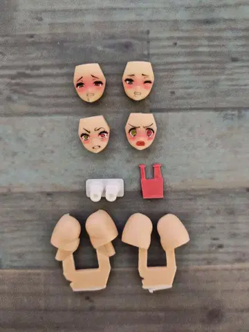 muscuto 페이스 파츠 허벅지 파츠 스사노오 메가미 디바이스 개조
