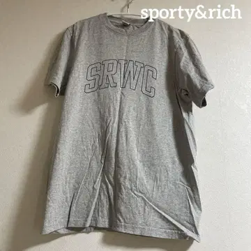 sporty&rich 반팔 티셔츠