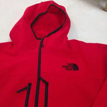 THE NORTH FACE 후드 부착 자켓 남성용 L 레드