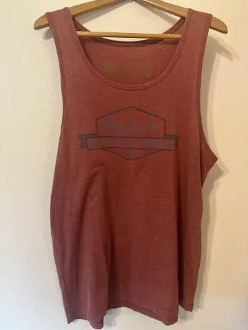 RVCA 레드 탱크탑