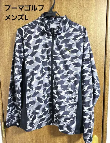 PUMA 골프 나일론 블루종 남성용 L