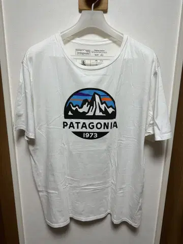 patagonia 오가닉 코튼 T셔츠 L 화이트