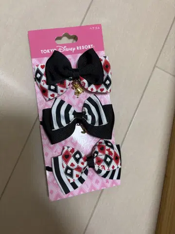 TOKYO Disney RESORT 헤어 리본 3개 세트