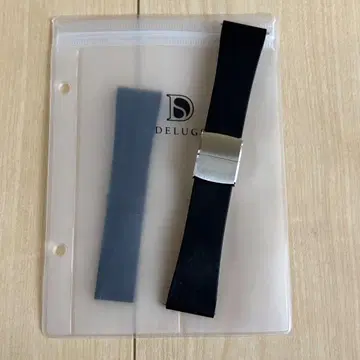 delugs 시계 고무 벨트 CTS Strap 22mm