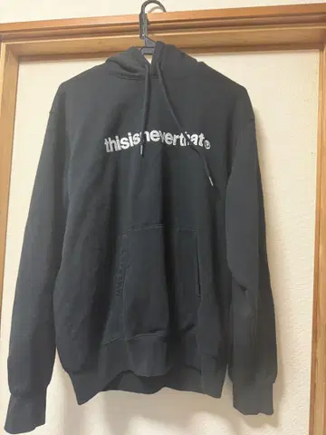 thisisneverthat 네버댓 블랙 후드티