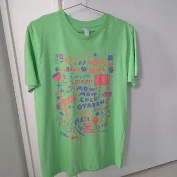 모모루루갸반 라이브 T셔츠 멤버 사인 포함 원오너