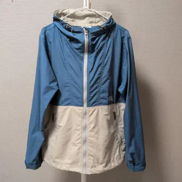 THE NORTH FACE 바람막이 파랑/베이지