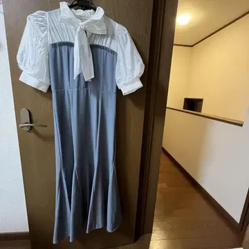 보타이 리본 레이어드 원피스 WILL SELECTION M 사이즈
