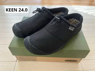 [ 새상품급 ] KEEN HOWSER III SLIDE 슬립온 블랙