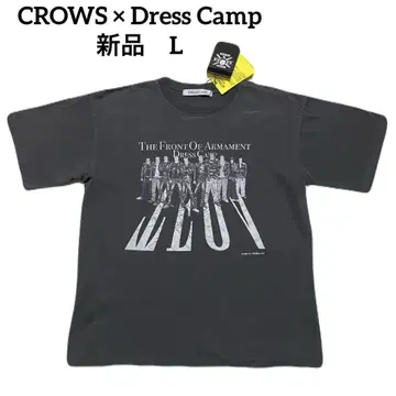 새상품 dress camp 크로우즈 무장전선 T셔츠 그레이 L*QJ