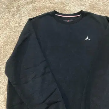 JORDAN 조던 트레이닝복 맨투맨 블랙 로고 XL