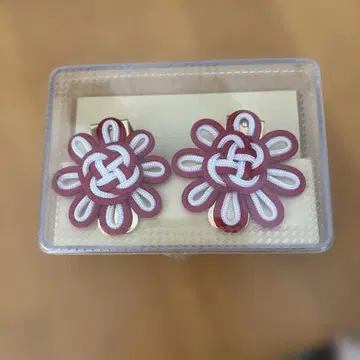 신부 우치카케 클립 임시 고정 깃 고정