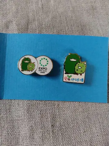아이치 엑스포 2005 재팬 핀 배지 세트 모리조 키코로