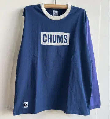 새상품 CHUMS Logo 롱 T셔츠 참스 pcxl