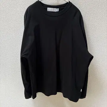 SO ORIGINAL BASIC L/S T-SHIRTS (BLACK)