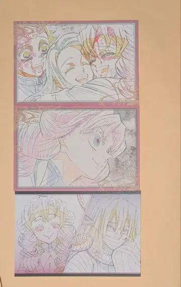 귀멸의 칼날 ufotable 다이닝 오스소와케 엽서 미츠리
