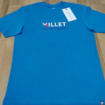 MILLET 블루 남성용 T셔츠