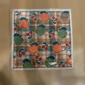 FEILER 후르츠 체크 손수건 약 25cm