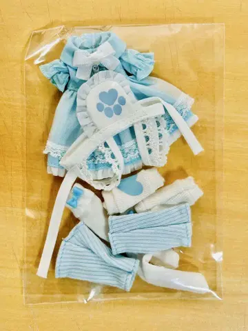 자유 주장 디지털 반려동물의 가상 세계 스카이블루 의류