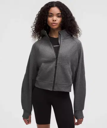 lululemon 룰루레몬 Scuba 오버 사이즈 풀 지퍼 후디