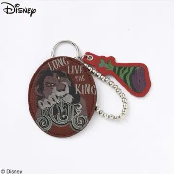 새상품 디즈니 스카 참 인조 가죽 라이온 킹 빌런즈