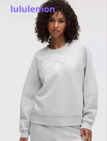 lululemon Perfectly Oversized 크루 그래픽