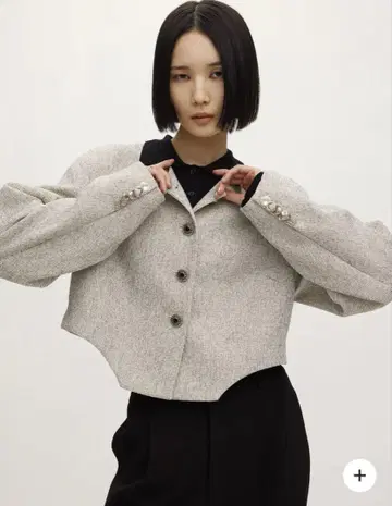 DEFORMATION SUMMER TWEED JACKET M