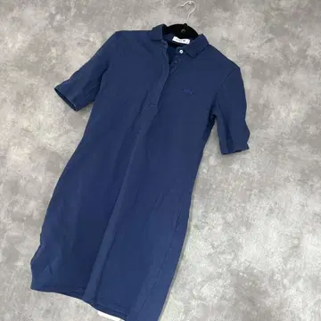 Lacoste 라코스테 네이비 반팔 폴로 원피스