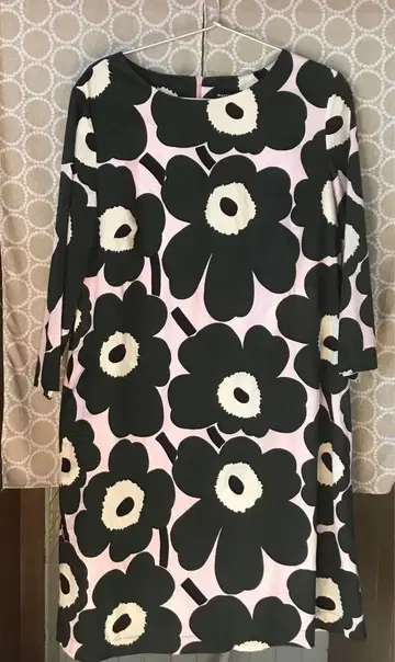 marimekko 플라워 프린트 원피스