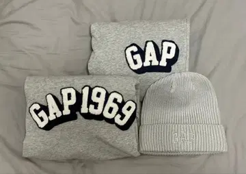 GAP 1969 맨투맨 세트 그레이