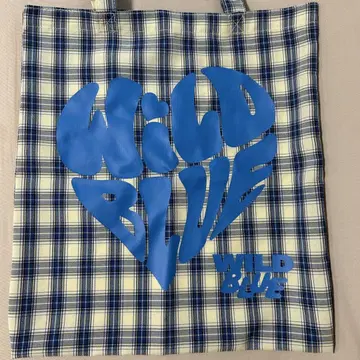 WILD BLUE 와일드 블루 토트백 파랑