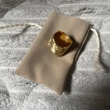 pluie 쉘 반지 GOLD 13호 미사용 새상품