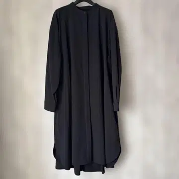 TIGORA 셔츠 원피스 플리츠 원피스 플리츠 셔츠