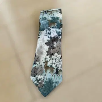국립 교궁 박물관 사슴 디자인 넥타이