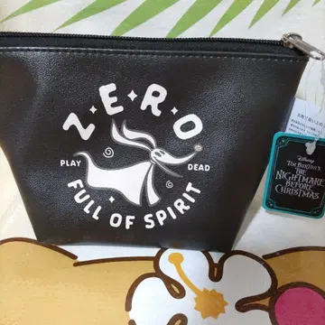 택 포함 새상품 나이트메어 제로 ZERO 아베일 파우치 블랙