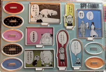 SPY x FAMILY 아냐의 한마디 mini 아크릴 스탠드 7종 세트