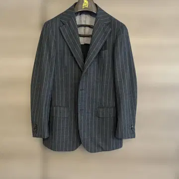 [컨디션 최상] canonico 그레이 스트라이프 카노니코 수트 48