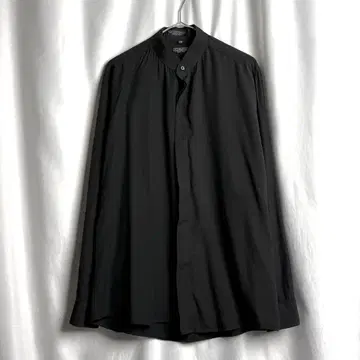 이탈리아제 90s GIORGIO FERRANO 노카라 레이온 셔츠
