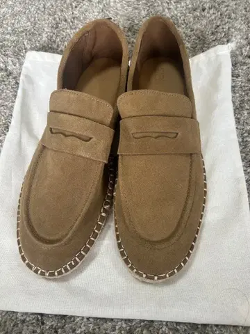 ZARA 스플릿 스웨이드 주트 로퍼